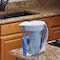 Zerowater ZeroWater Ready-Pour 10 cups Blue/White Water Filtration Pitcher ZD-010 - alternate 3